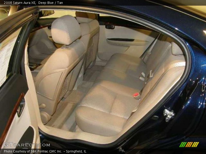 Deep Blue / Tan 2008 Saturn Aura XE