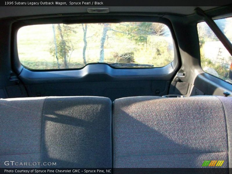 Spruce Pearl / Black 1996 Subaru Legacy Outback Wagon