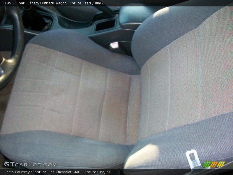 Spruce Pearl / Black 1996 Subaru Legacy Outback Wagon