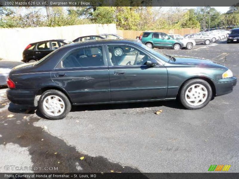 Evergreen Mica / Beige 2002 Mazda 626 LX V6
