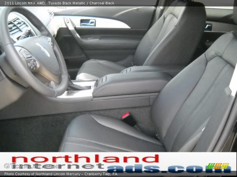 Tuxedo Black Metallic / Charcoal Black 2011 Lincoln MKX AWD