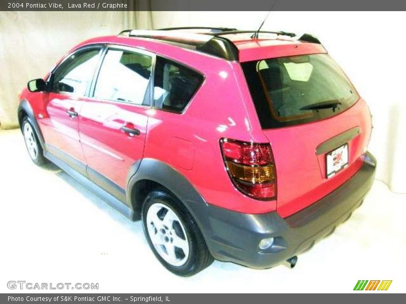 Lava Red / Graphite 2004 Pontiac Vibe