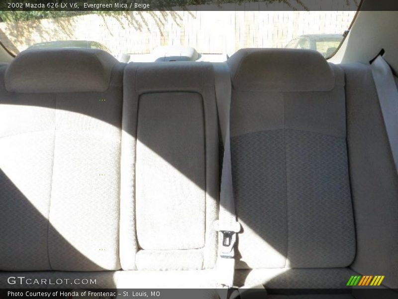 Evergreen Mica / Beige 2002 Mazda 626 LX V6