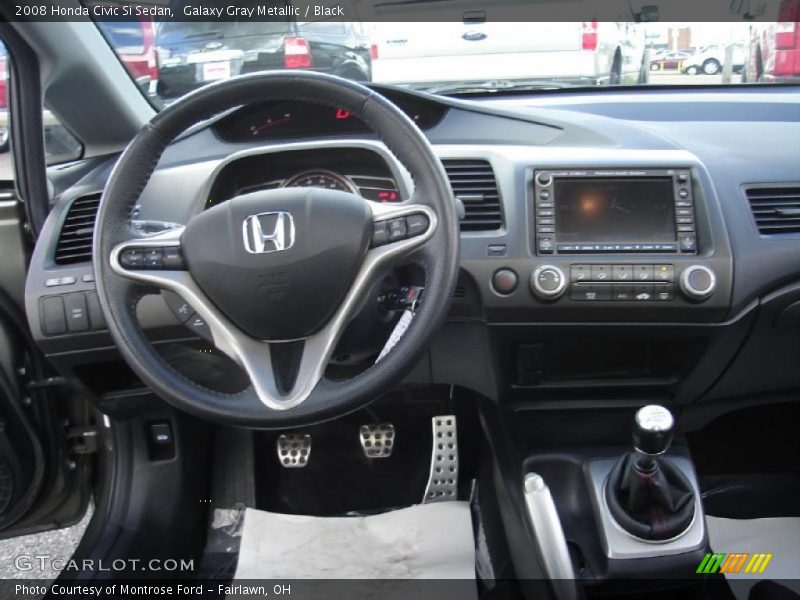  2008 Civic Si Sedan Black Interior