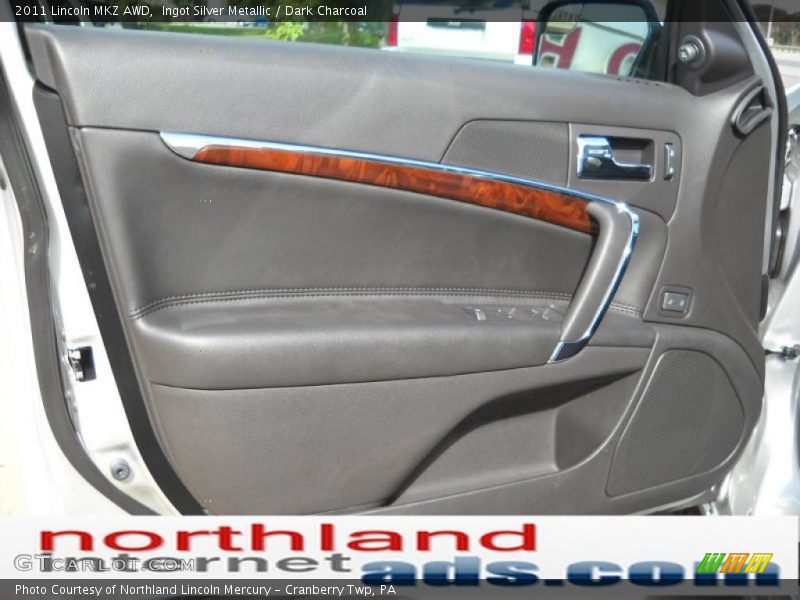 Ingot Silver Metallic / Dark Charcoal 2011 Lincoln MKZ AWD