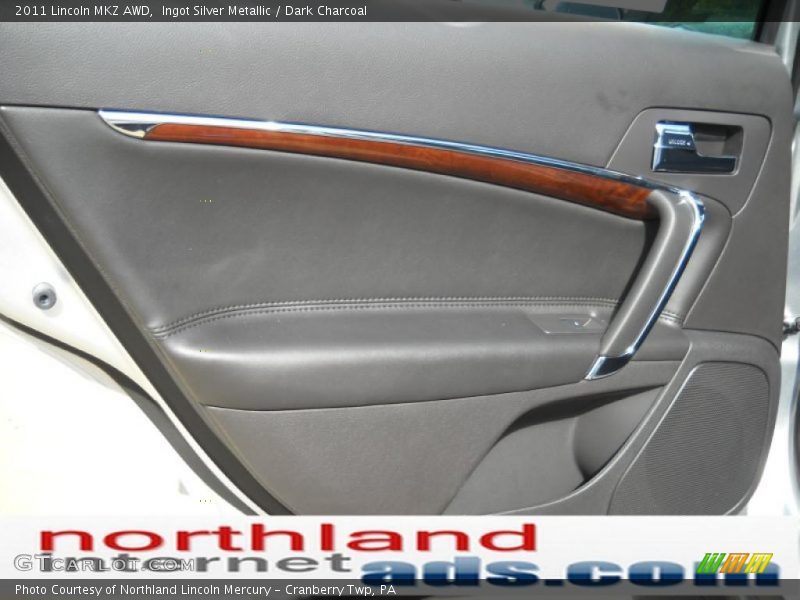 Ingot Silver Metallic / Dark Charcoal 2011 Lincoln MKZ AWD