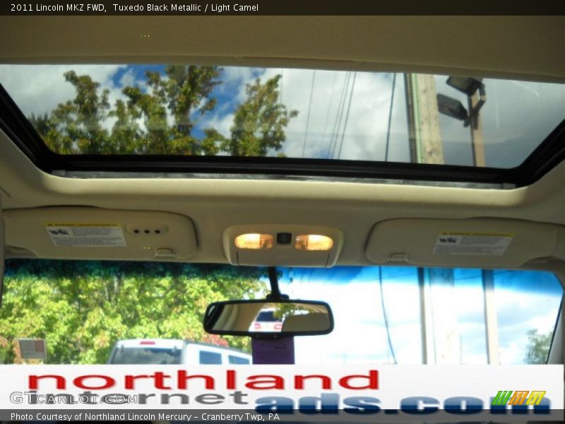 Tuxedo Black Metallic / Light Camel 2011 Lincoln MKZ FWD