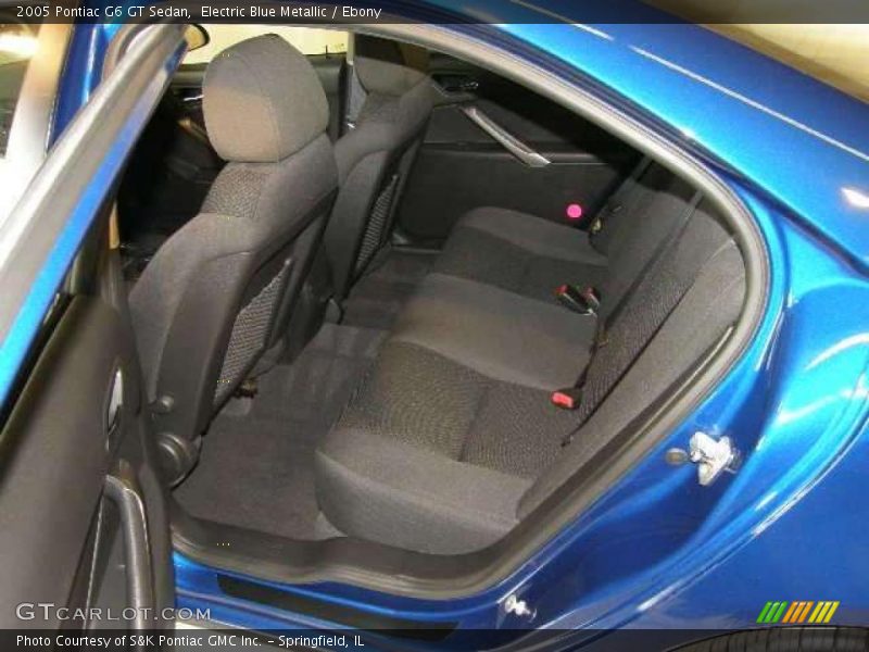 Electric Blue Metallic / Ebony 2005 Pontiac G6 GT Sedan