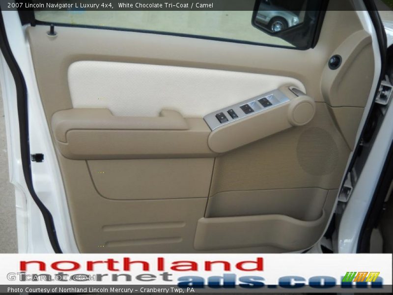 White Chocolate Tri-Coat / Camel 2007 Lincoln Navigator L Luxury 4x4