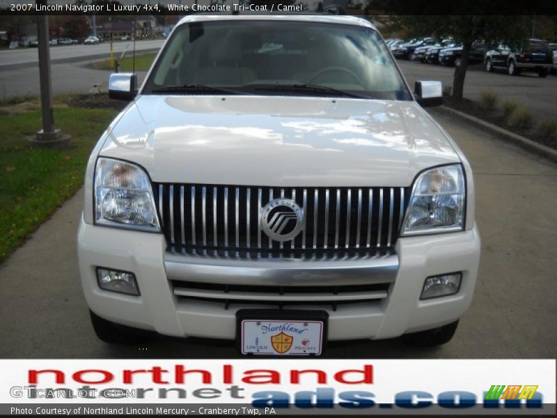 White Chocolate Tri-Coat / Camel 2007 Lincoln Navigator L Luxury 4x4