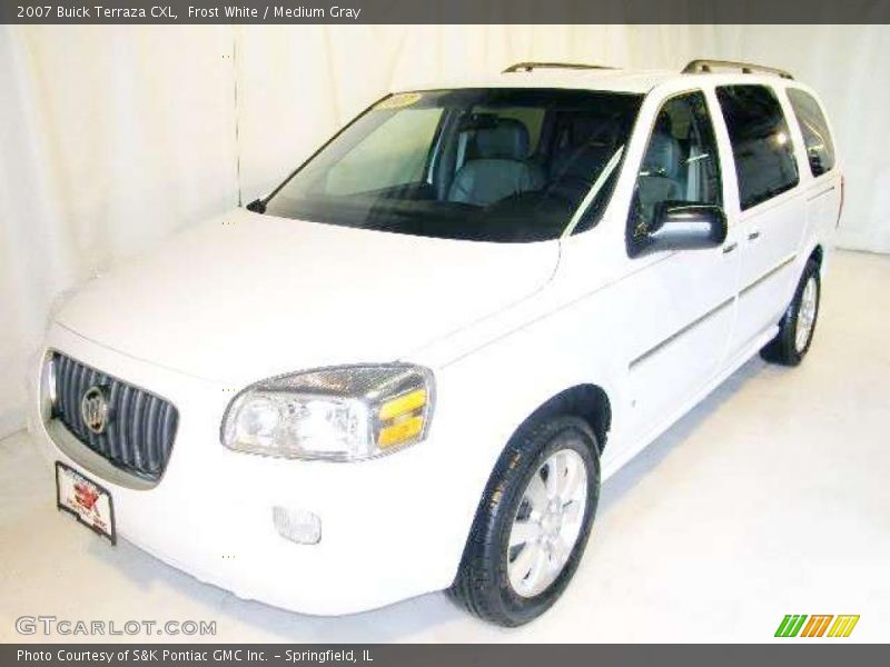 Frost White / Medium Gray 2007 Buick Terraza CXL