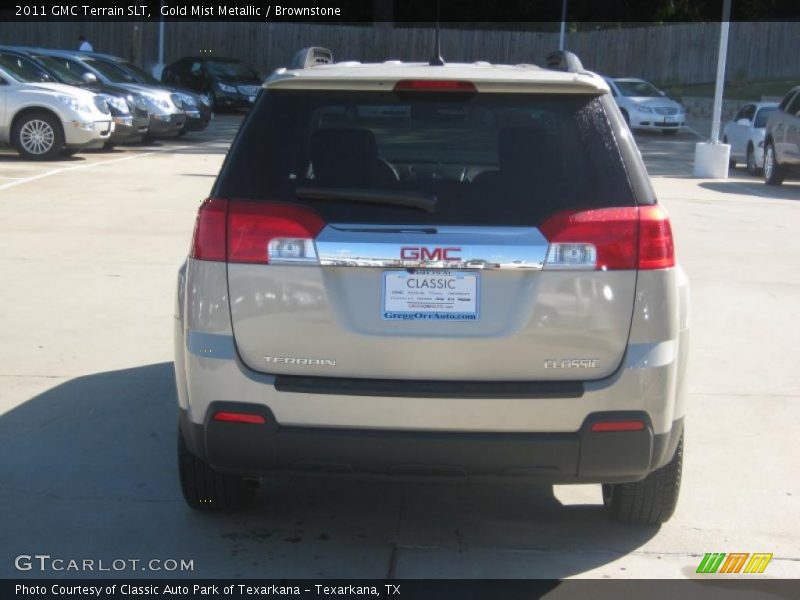 Gold Mist Metallic / Brownstone 2011 GMC Terrain SLT