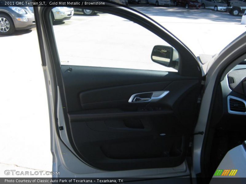 Gold Mist Metallic / Brownstone 2011 GMC Terrain SLT