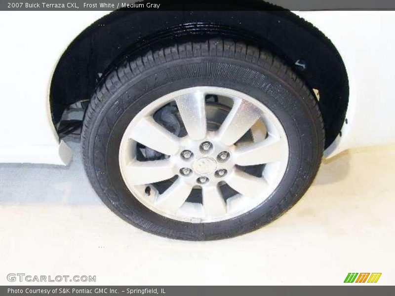 Frost White / Medium Gray 2007 Buick Terraza CXL