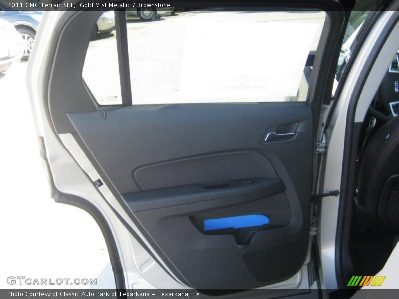 Gold Mist Metallic / Brownstone 2011 GMC Terrain SLT
