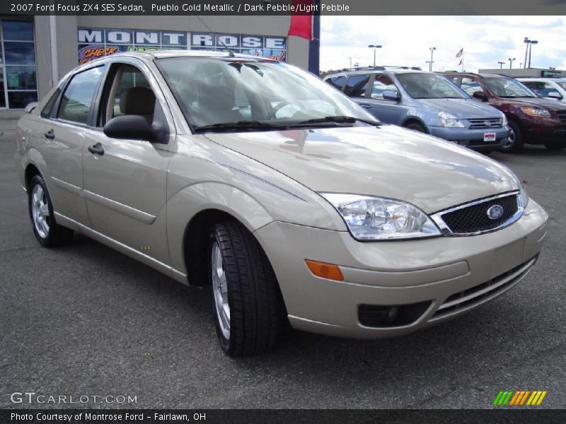 Pueblo Gold Metallic / Dark Pebble/Light Pebble 2007 Ford Focus ZX4 SES Sedan