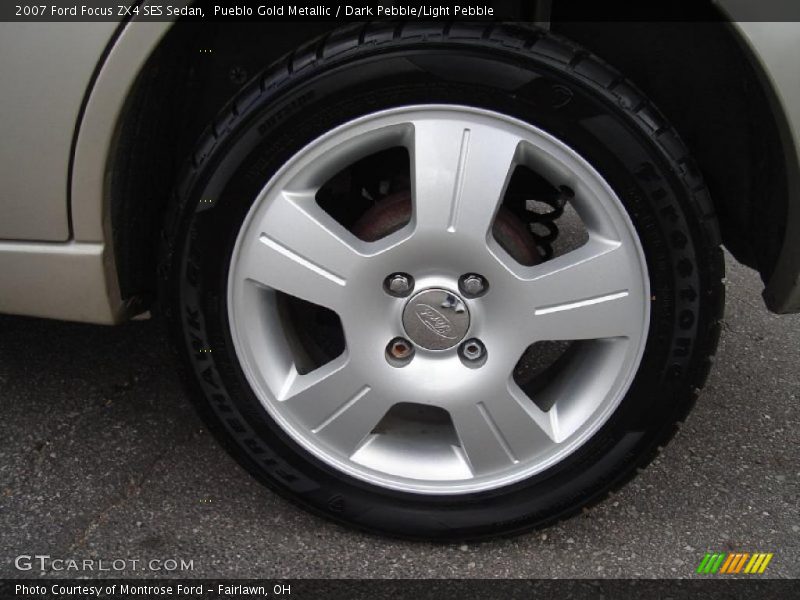 Pueblo Gold Metallic / Dark Pebble/Light Pebble 2007 Ford Focus ZX4 SES Sedan