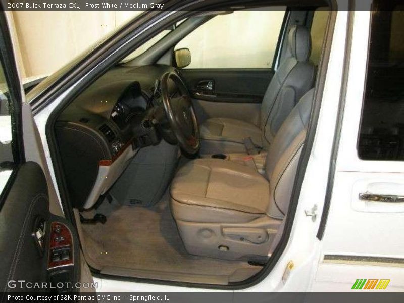 Frost White / Medium Gray 2007 Buick Terraza CXL