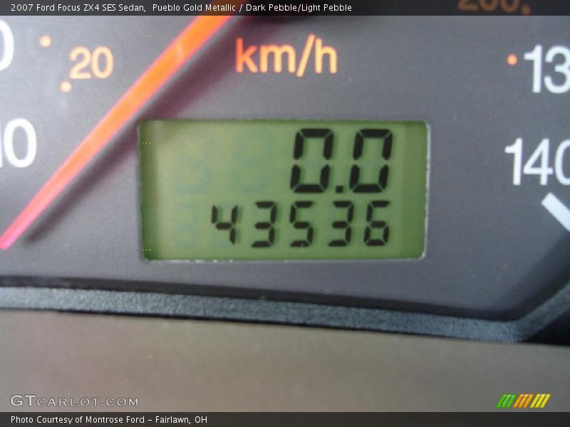 Pueblo Gold Metallic / Dark Pebble/Light Pebble 2007 Ford Focus ZX4 SES Sedan