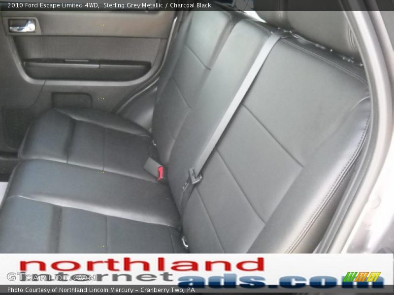 Sterling Grey Metallic / Charcoal Black 2010 Ford Escape Limited 4WD