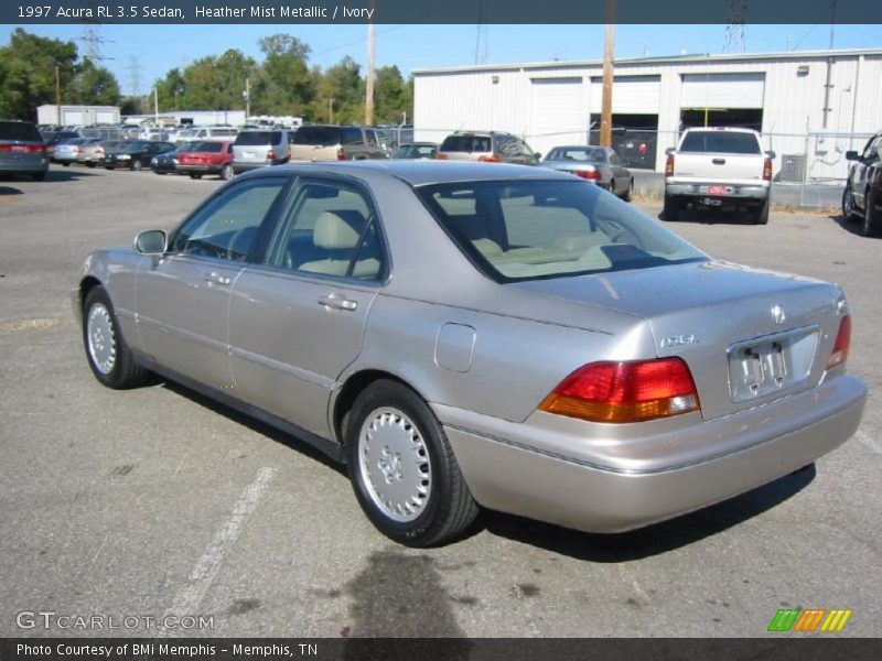 Heather Mist Metallic / Ivory 1997 Acura RL 3.5 Sedan