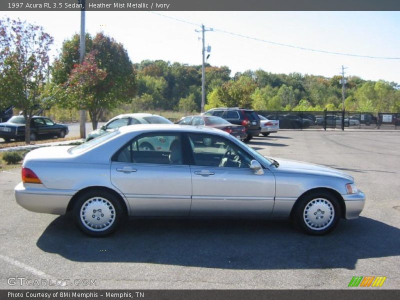 Heather Mist Metallic / Ivory 1997 Acura RL 3.5 Sedan