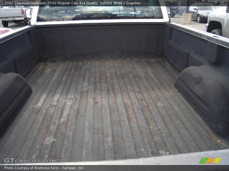 Summit White / Graphite 2002 Chevrolet Silverado 3500 Regular Cab 4x4 Dually