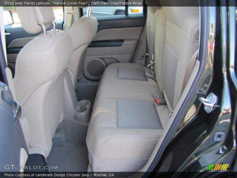Natural Green Pearl / Dark Slate Gray/Pebble Beige 2010 Jeep Patriot Latitude
