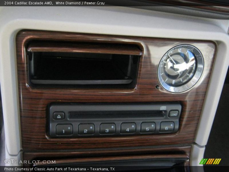 White Diamond / Pewter Gray 2004 Cadillac Escalade AWD