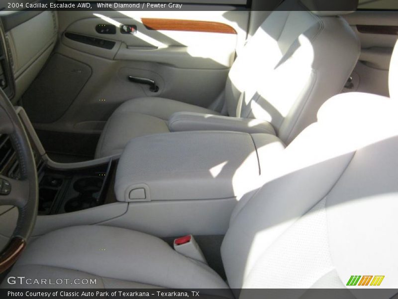 White Diamond / Pewter Gray 2004 Cadillac Escalade AWD