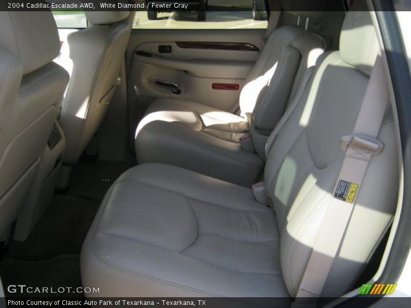 White Diamond / Pewter Gray 2004 Cadillac Escalade AWD