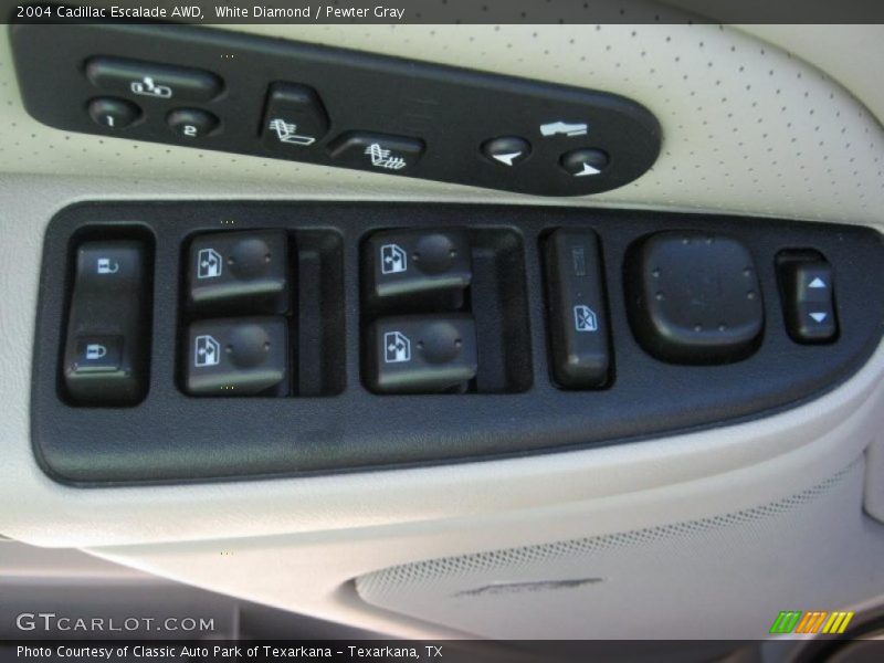 White Diamond / Pewter Gray 2004 Cadillac Escalade AWD