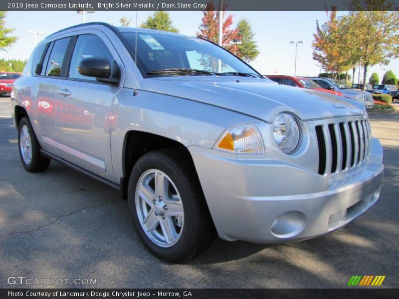 Bright Silver Metallic / Dark Slate Gray 2010 Jeep Compass Latitude