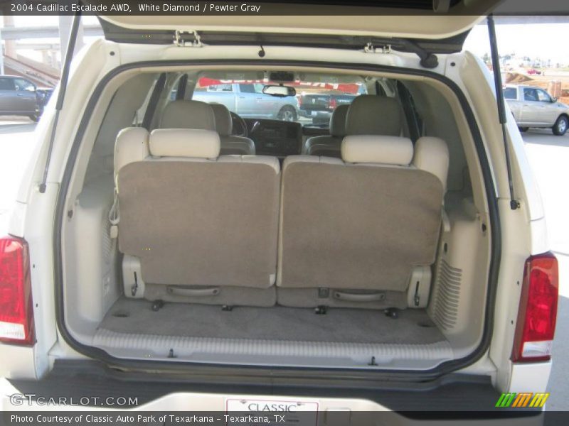 White Diamond / Pewter Gray 2004 Cadillac Escalade AWD