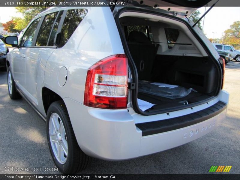 Bright Silver Metallic / Dark Slate Gray 2010 Jeep Compass Latitude