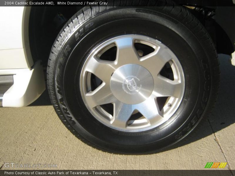 White Diamond / Pewter Gray 2004 Cadillac Escalade AWD