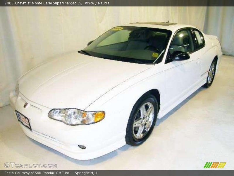 White / Neutral 2005 Chevrolet Monte Carlo Supercharged SS