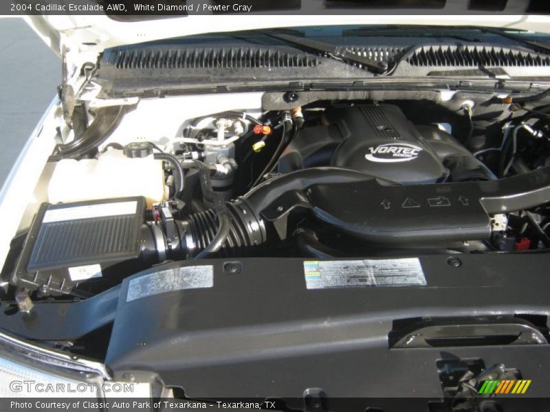 White Diamond / Pewter Gray 2004 Cadillac Escalade AWD