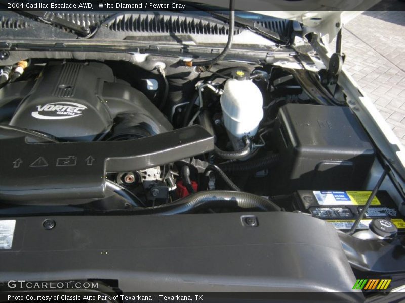 White Diamond / Pewter Gray 2004 Cadillac Escalade AWD