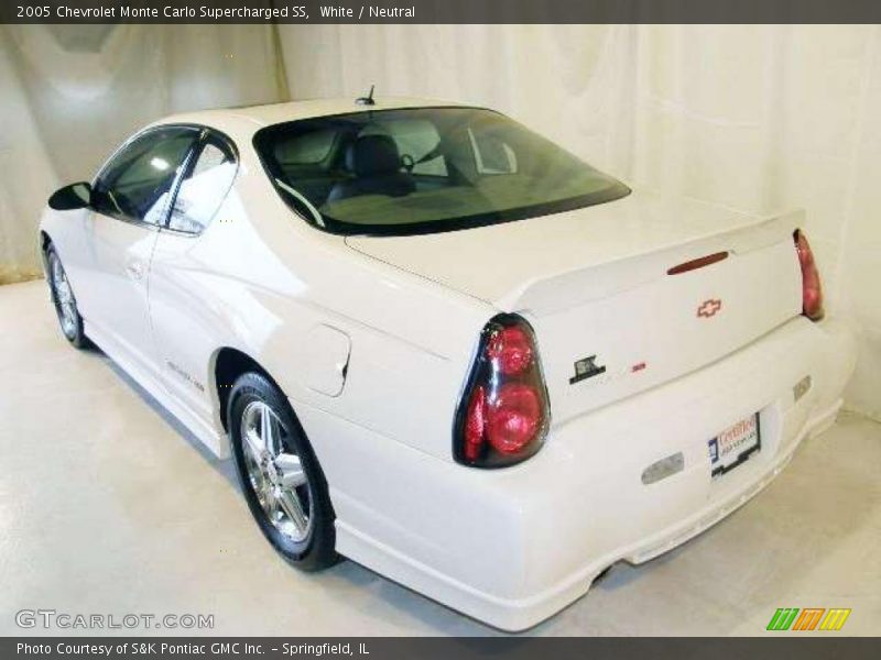 White / Neutral 2005 Chevrolet Monte Carlo Supercharged SS