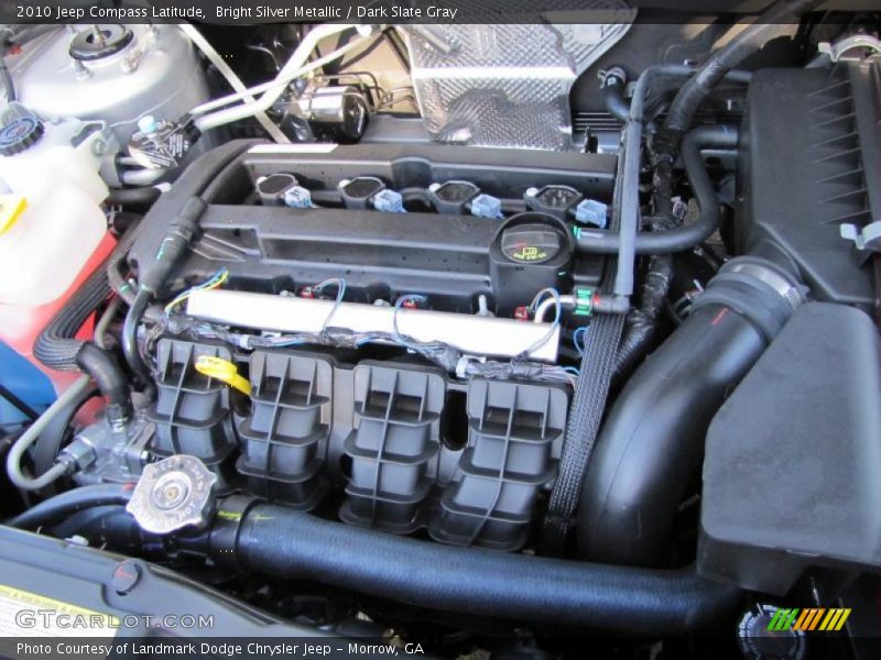 Bright Silver Metallic / Dark Slate Gray 2010 Jeep Compass Latitude