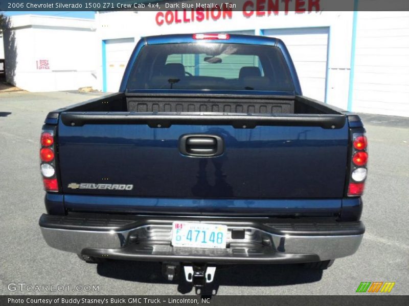Dark Blue Metallic / Tan 2006 Chevrolet Silverado 1500 Z71 Crew Cab 4x4