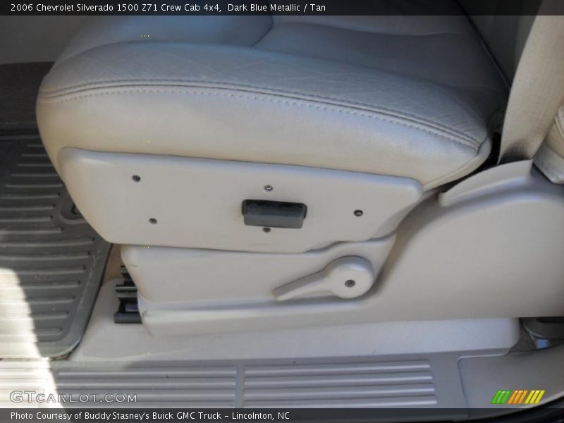Dark Blue Metallic / Tan 2006 Chevrolet Silverado 1500 Z71 Crew Cab 4x4