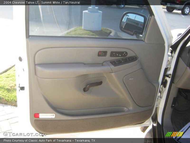 Summit White / Tan/Neutral 2004 Chevrolet Tahoe LT