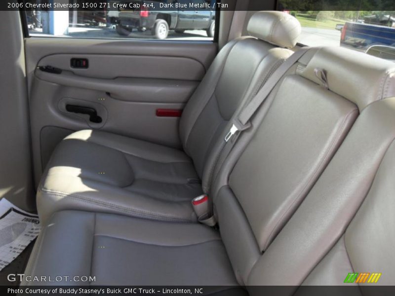 Dark Blue Metallic / Tan 2006 Chevrolet Silverado 1500 Z71 Crew Cab 4x4