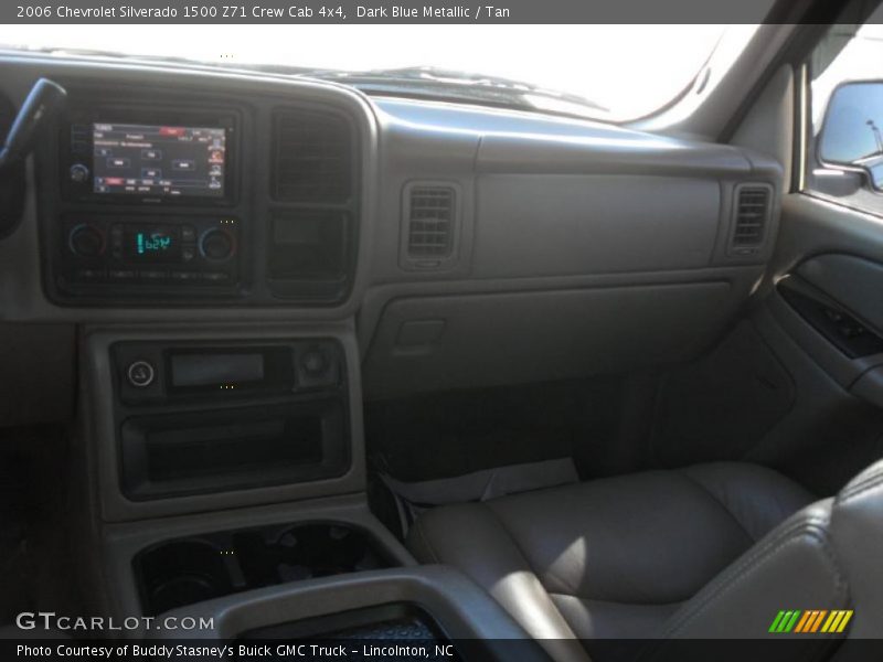 Dark Blue Metallic / Tan 2006 Chevrolet Silverado 1500 Z71 Crew Cab 4x4
