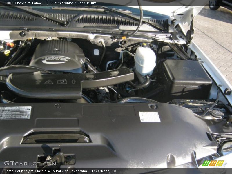 Summit White / Tan/Neutral 2004 Chevrolet Tahoe LT