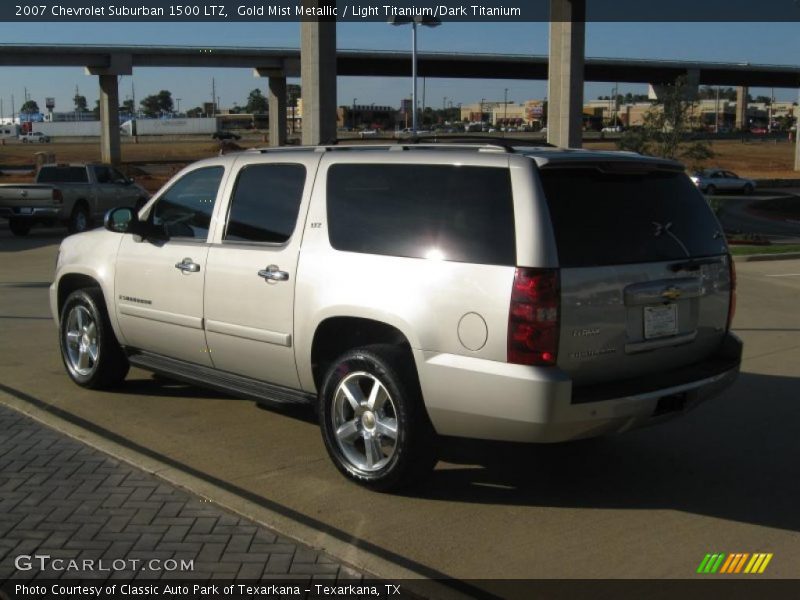 Gold Mist Metallic / Light Titanium/Dark Titanium 2007 Chevrolet Suburban 1500 LTZ