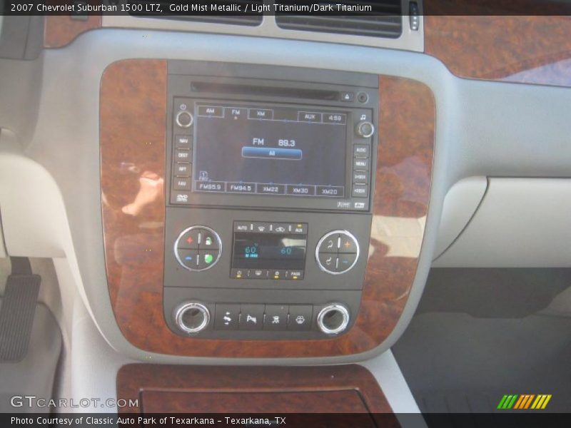 Gold Mist Metallic / Light Titanium/Dark Titanium 2007 Chevrolet Suburban 1500 LTZ