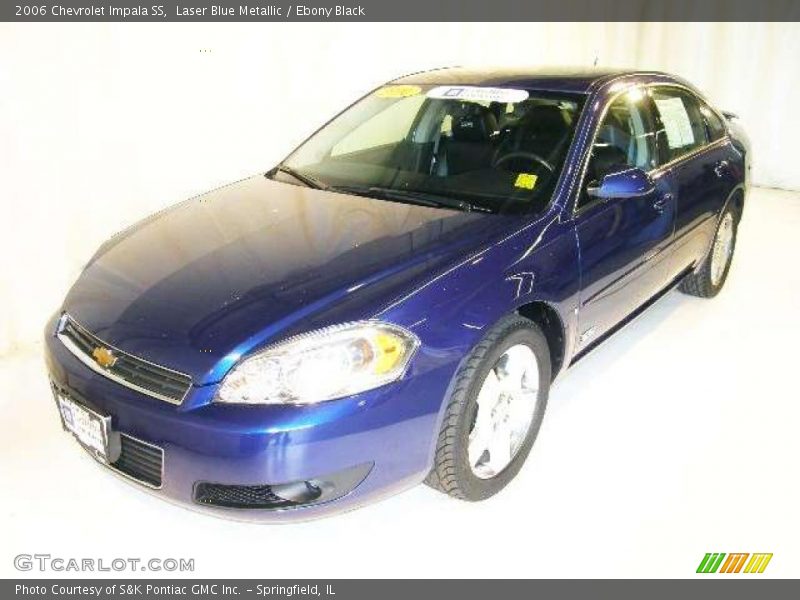 Laser Blue Metallic / Ebony Black 2006 Chevrolet Impala SS